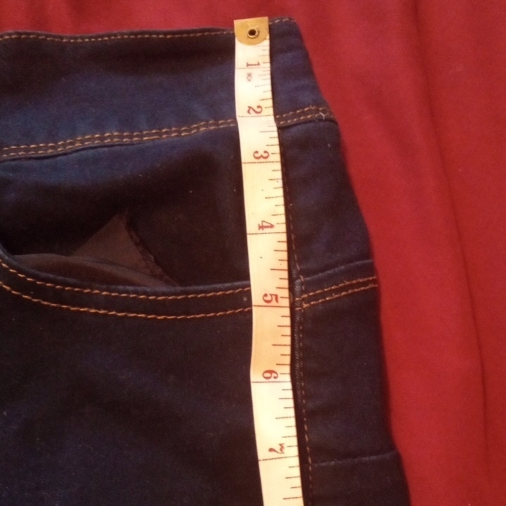 Wax Jean Black Jean Shorts with Rolled Hems - Picture 6 of 6